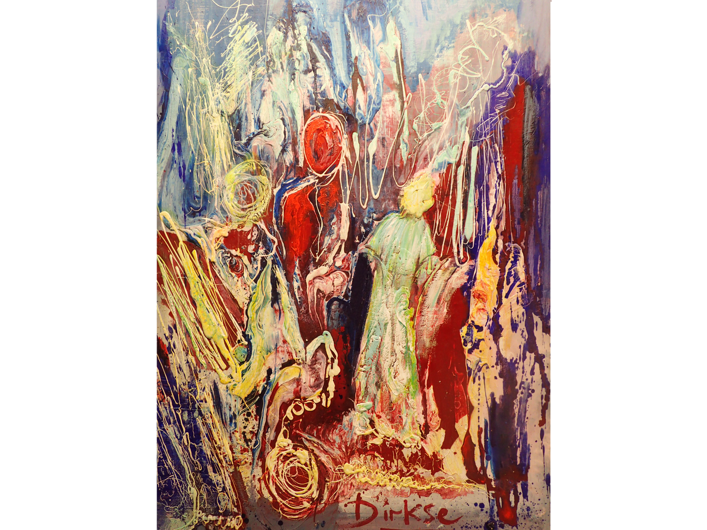 Welkom bij de feeënclub 50X70cm in MC zijde 130 g/m2 papier