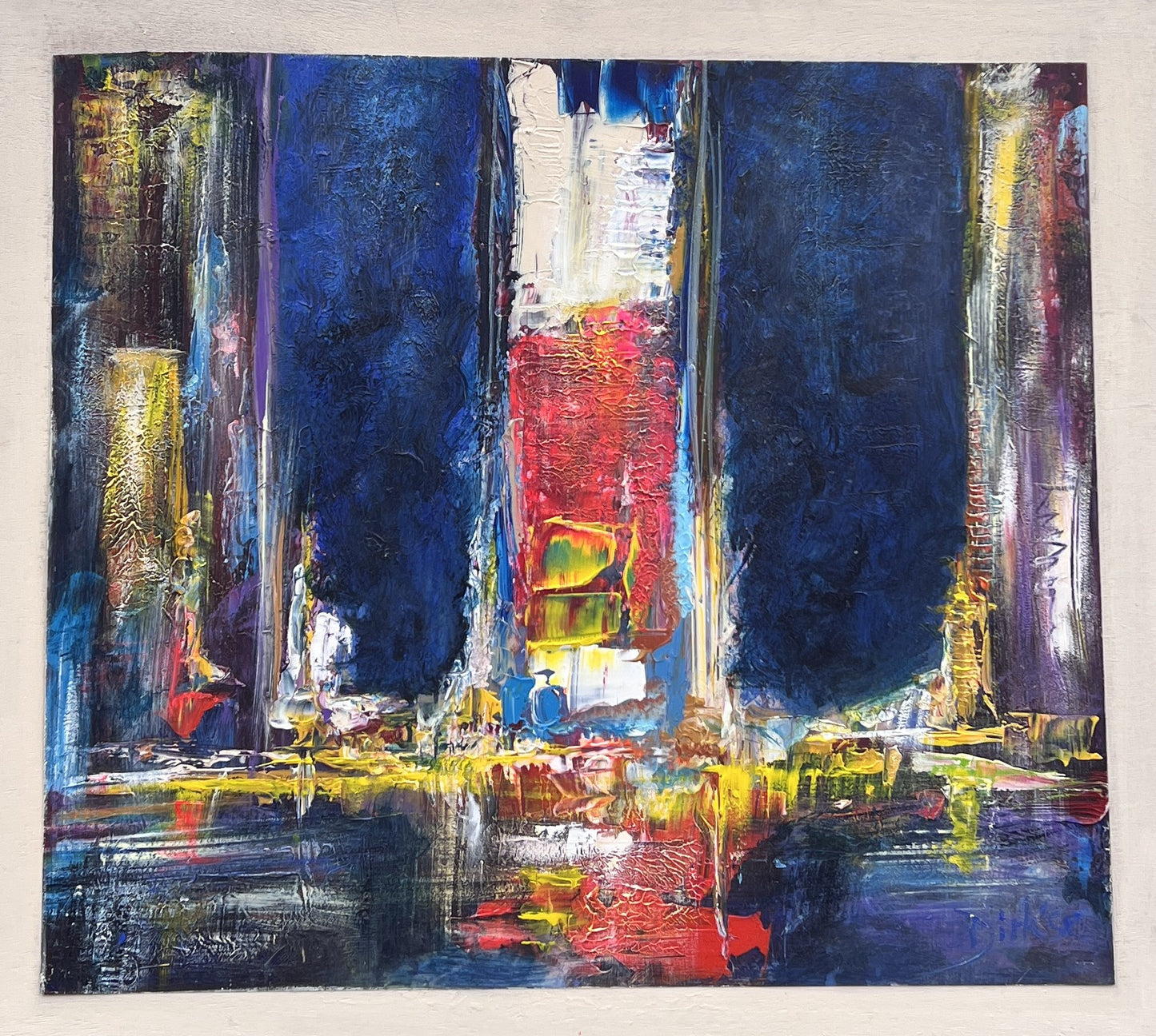 Manhattan Rushed Nighttime