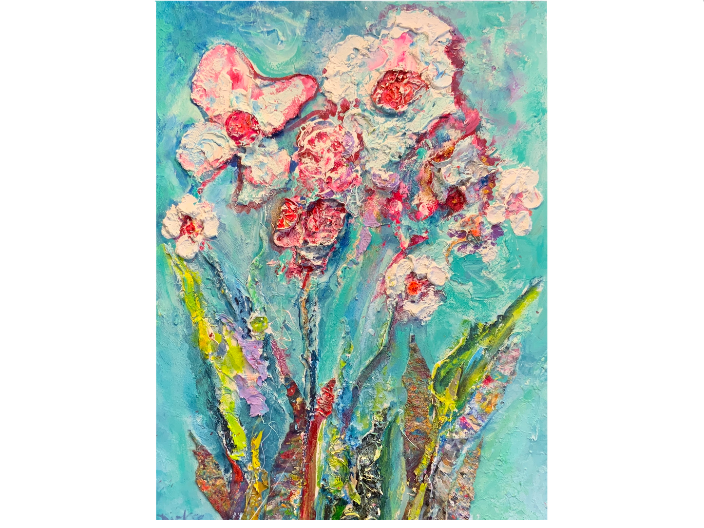 3D Madeliefje 90x120x5cm