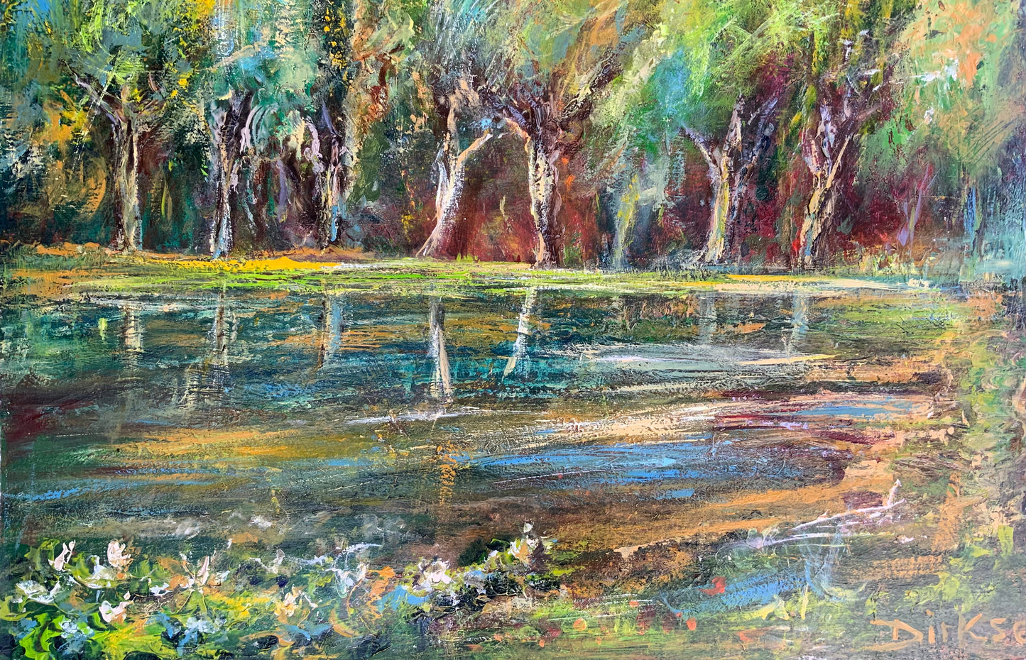 Gewoon een dagje uit in het bos 58x87
