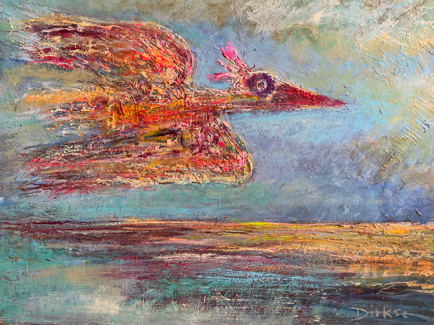 Zoals een Phoenix 90x120cm