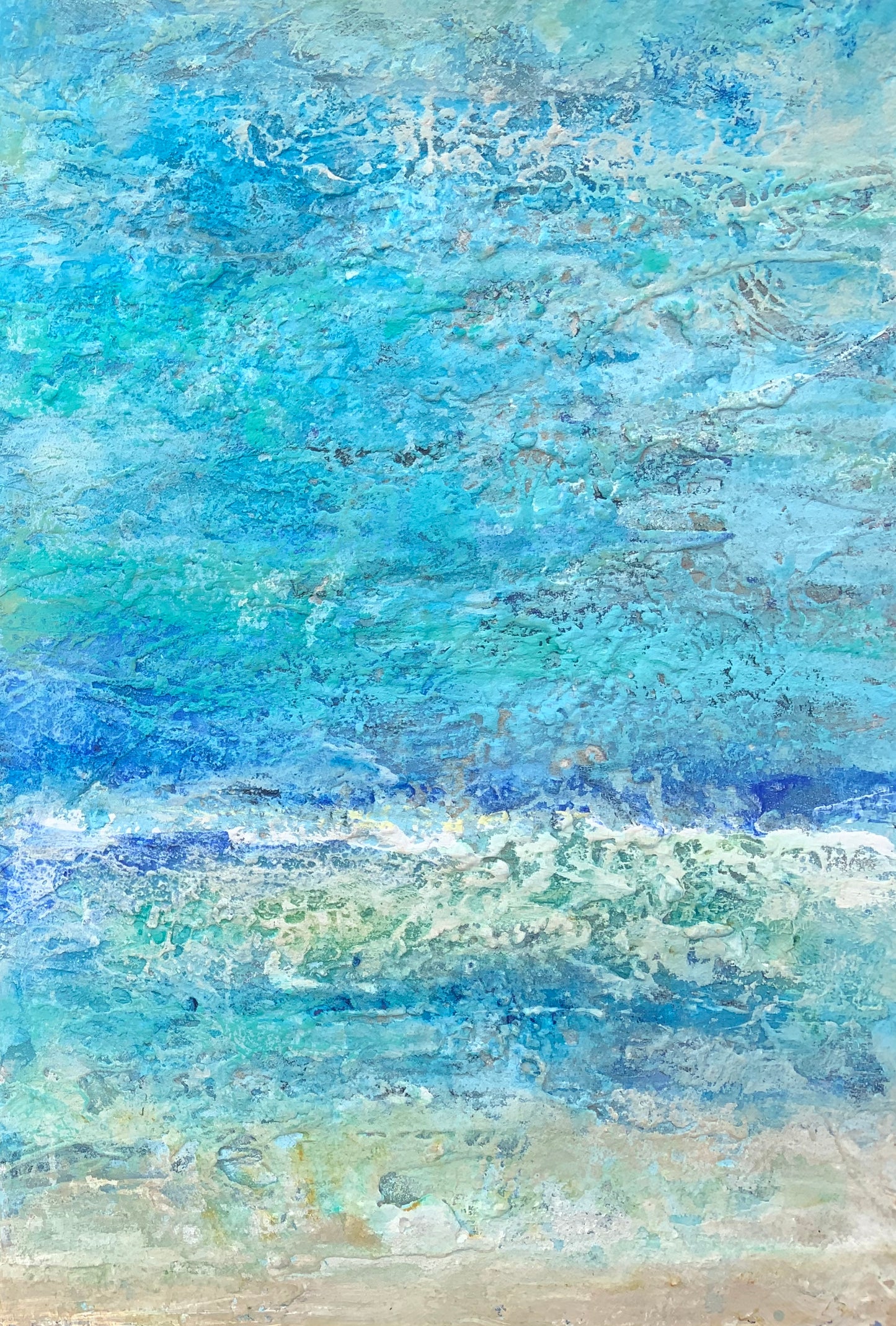 Veel meer dan een zeegezicht van 60x90cm