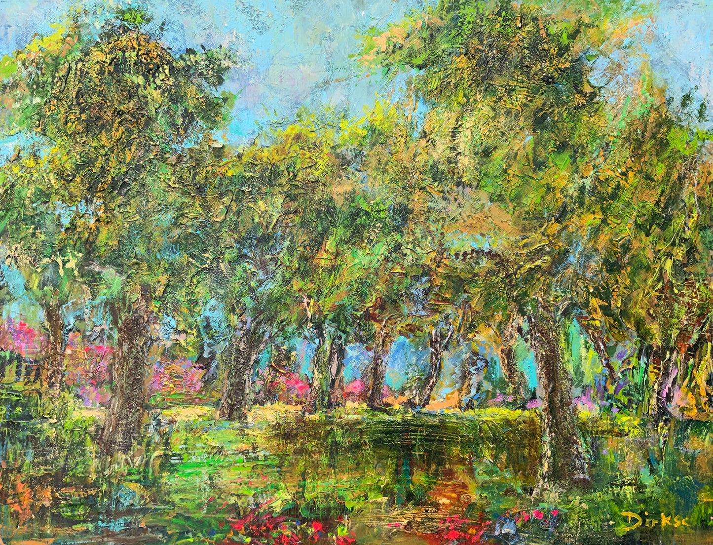 Zomertijd 90x120cm