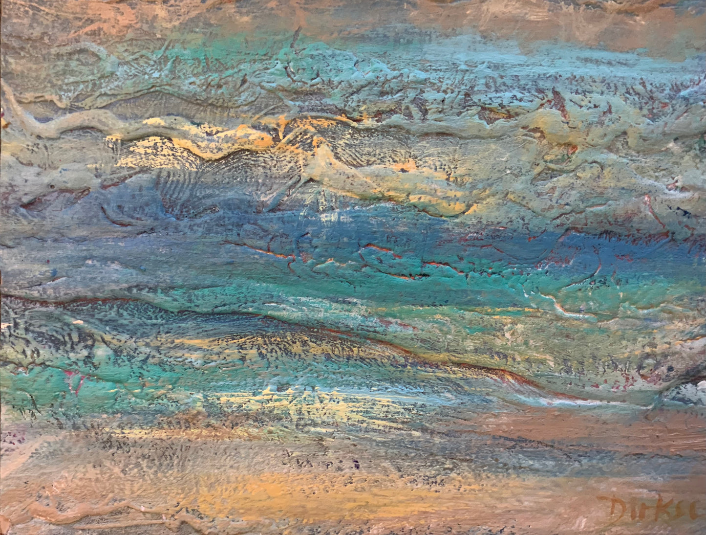 Meer dan structuur 40x53cm