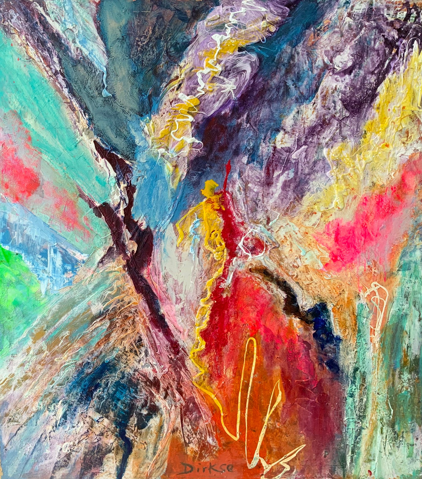 Wat is er aan de hand 115x120cm