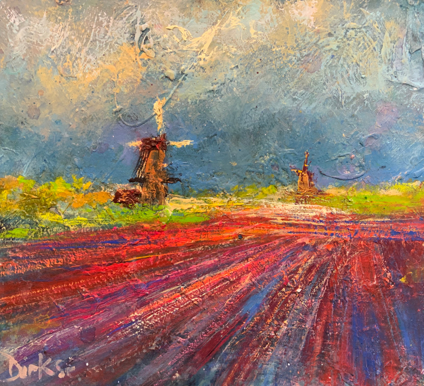 When magic light falls 41x37.5cm (sold upon request only)