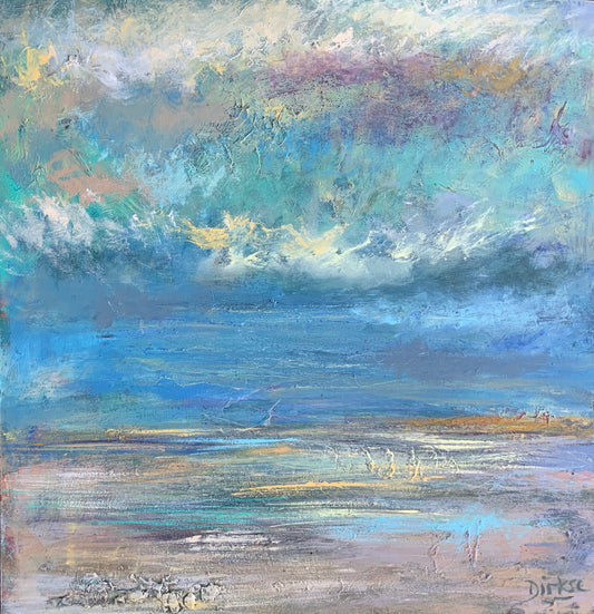 Sky break 50x50cm in MC silk 130 g/m2 paper