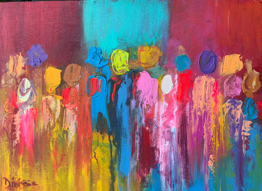 On stage 35x50cm
