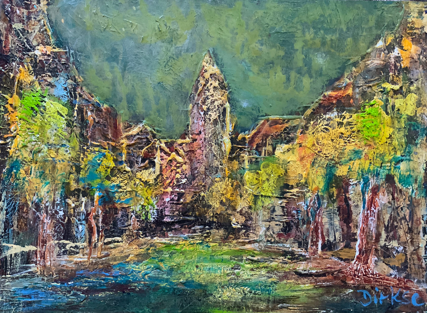 Christmas mass 41X59cm